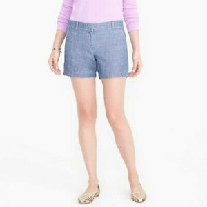 J. Crew chambray shorts